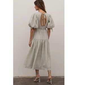 Moon River Midi Dress Mint Green Size XS